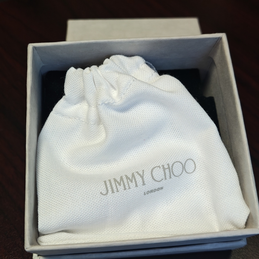 Jimmy Choo Single JC Ear Cuff - Picture 7 of 11